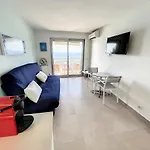 Apartamento Studio Beautiful Sea View Direct Beach Access Parking Ac