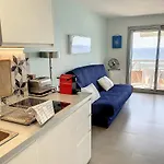 Apartamento Studio Beautiful Sea View Direct Beach Access Parking Ac
